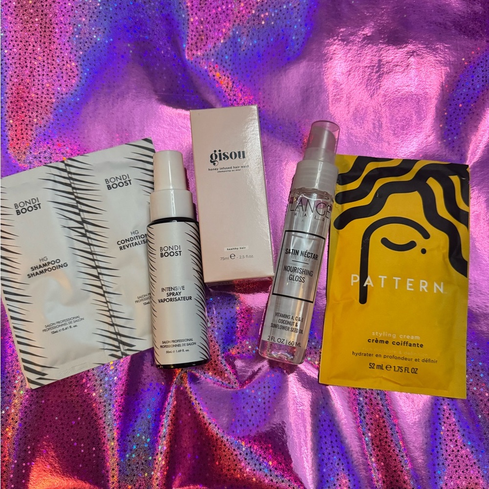 Hair Care Product Set with Bondi Boost and Pattern